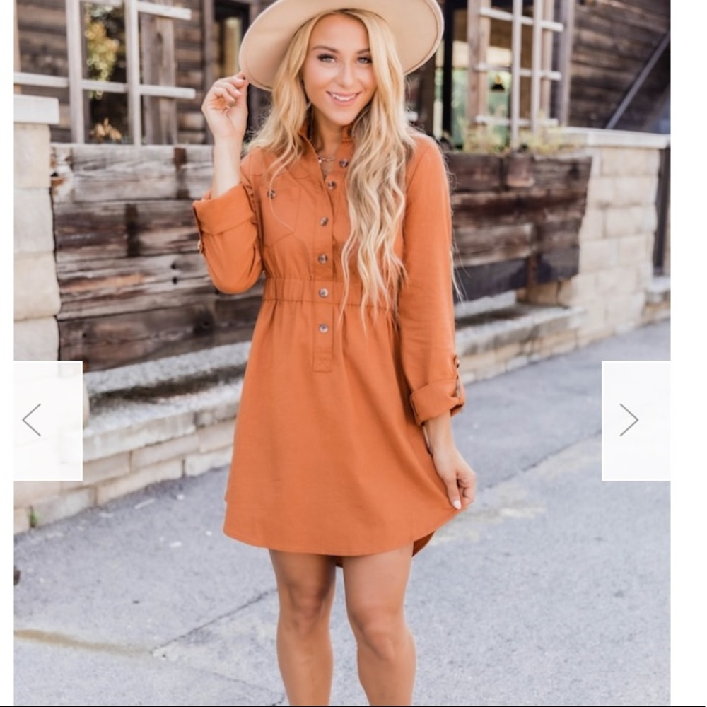 New without tags! Beautiful orange dress